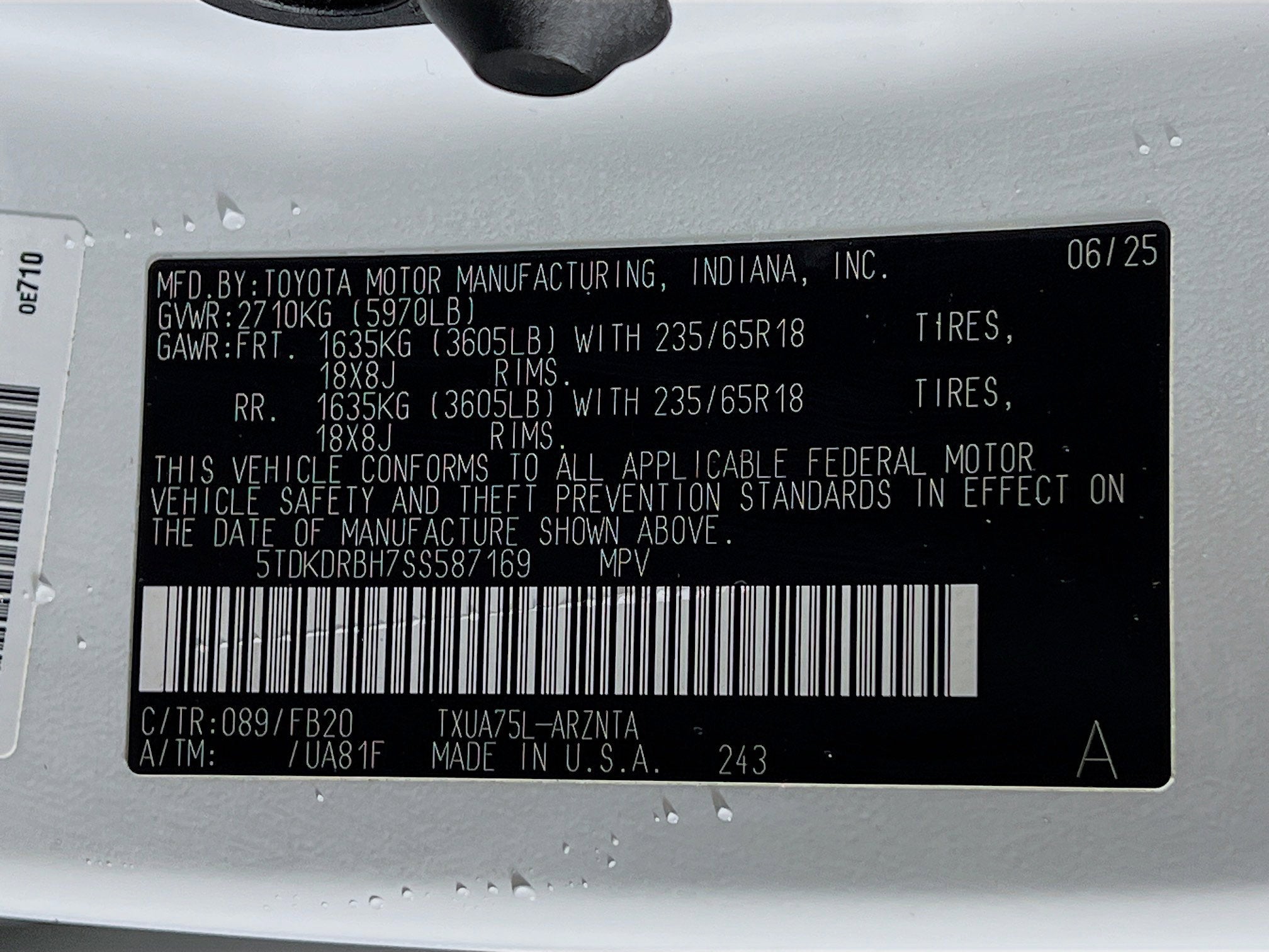 2025 Toyota Highlander Base