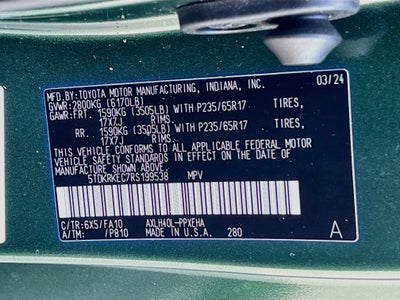 2024 Toyota Sienna LE