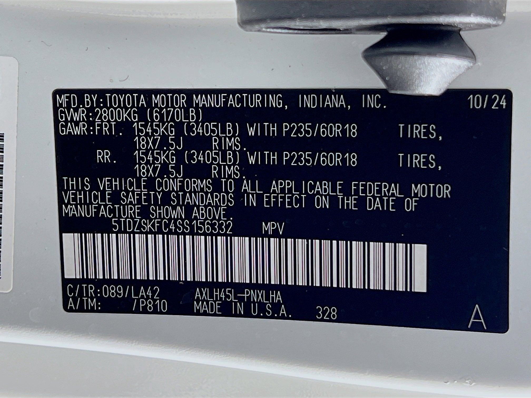 2025 Toyota Sienna Limited