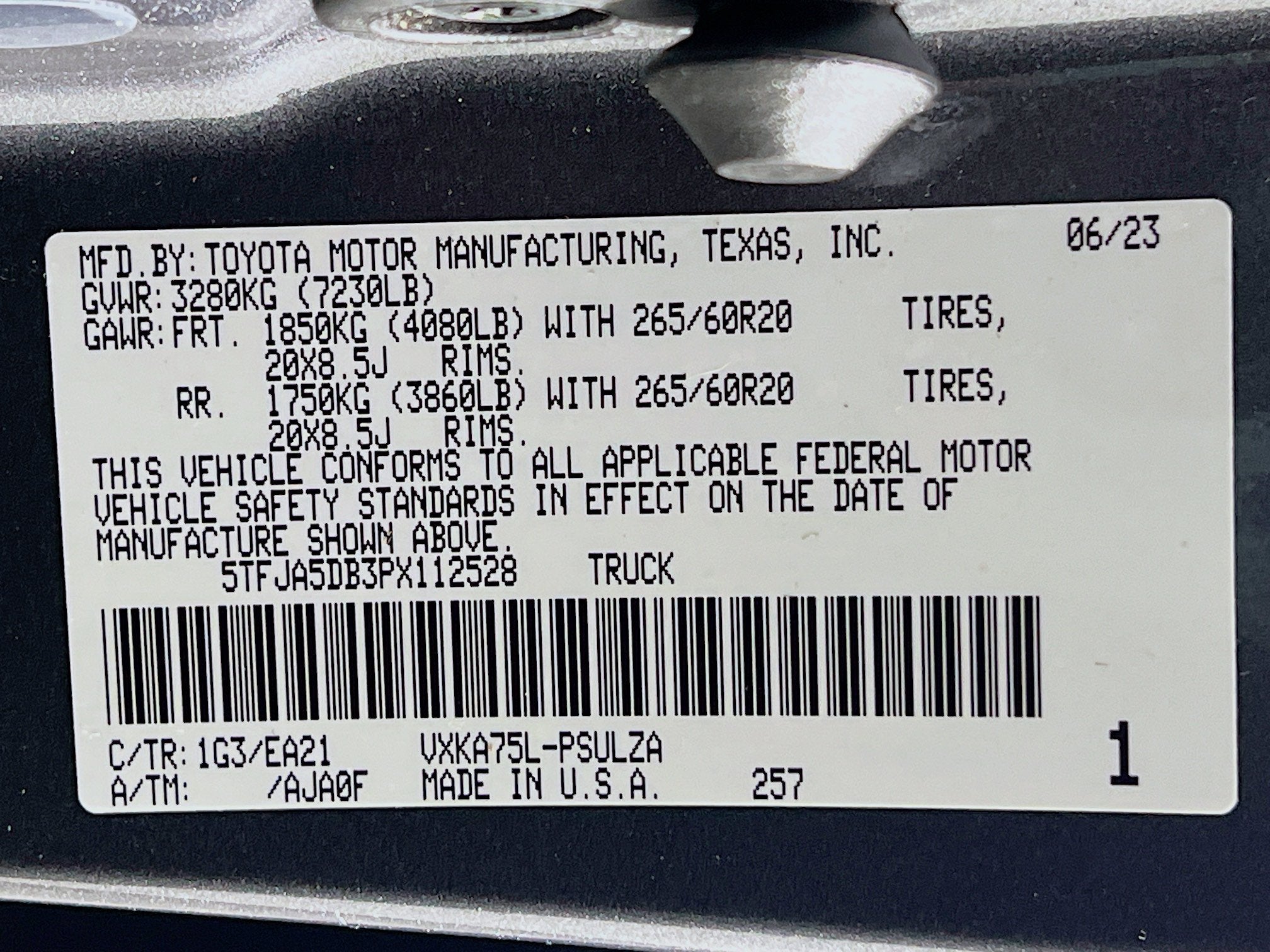 2023 Toyota Tundra 4WD Limited