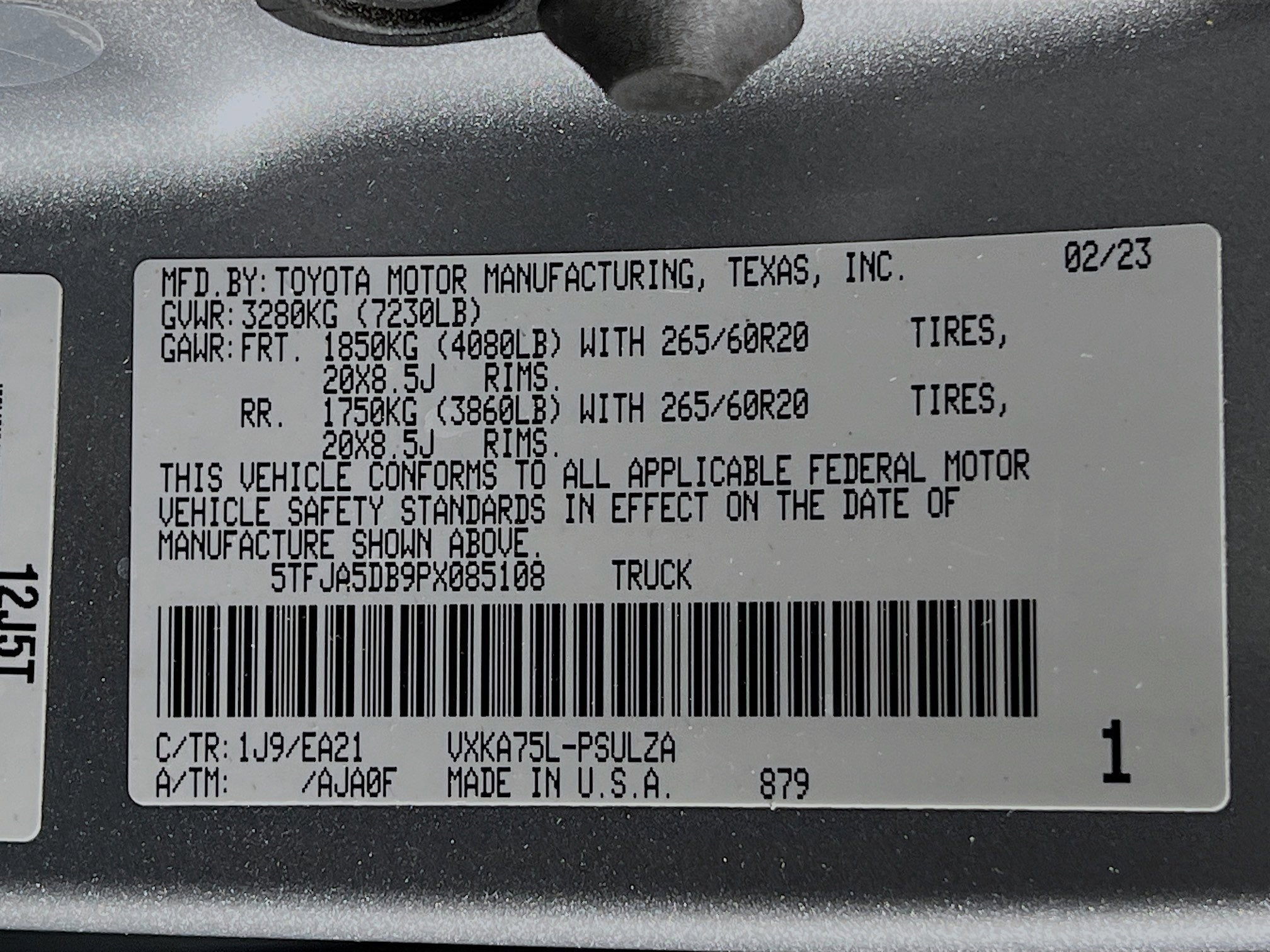 2023 Toyota Tundra 4WD Limited