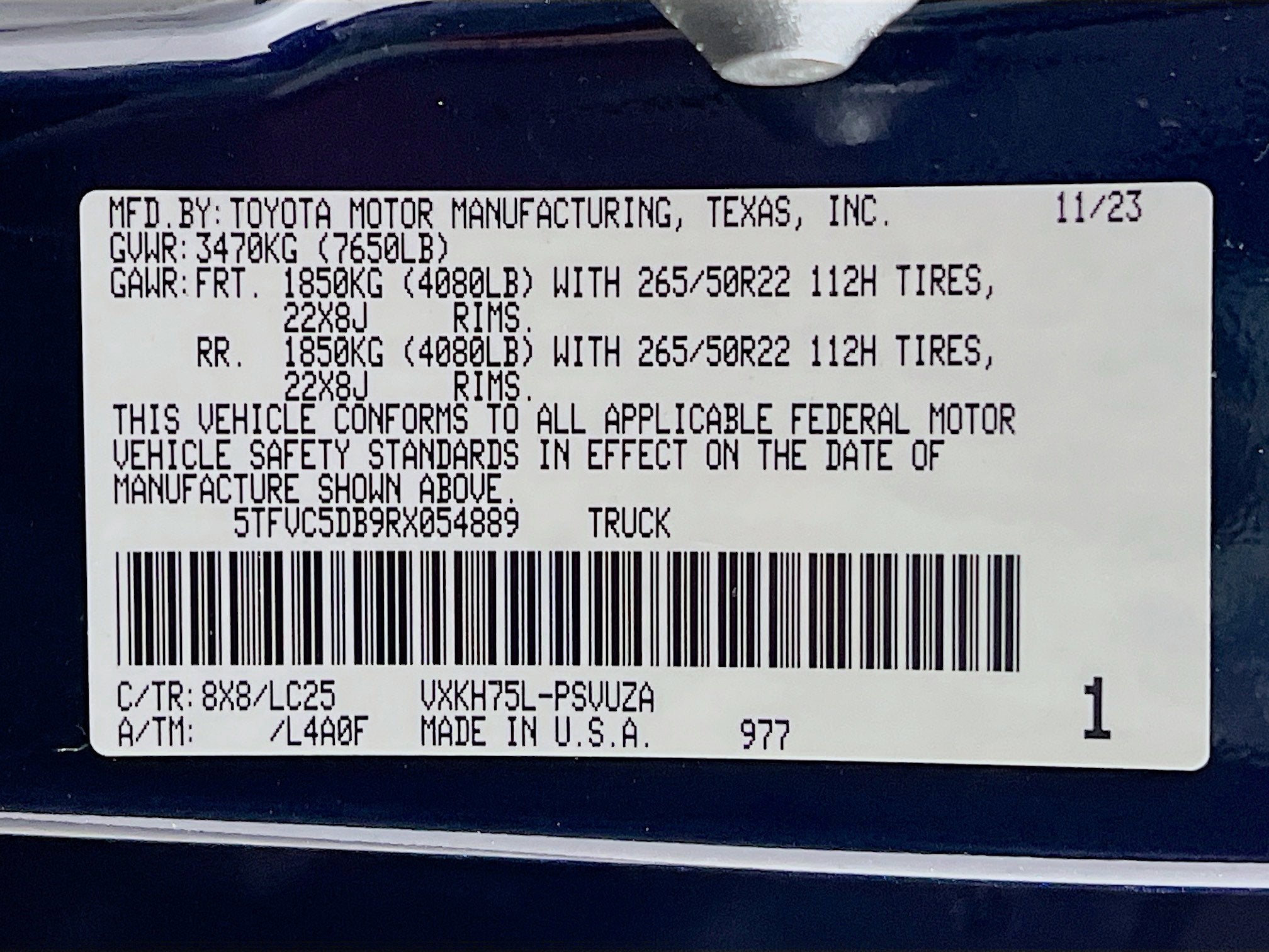 2024 Toyota Tundra 4WD Capstone Hybrid
