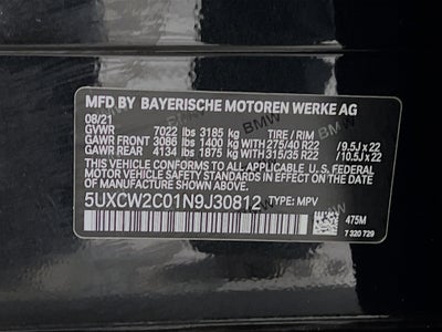 2022 BMW X7 xDrive40i