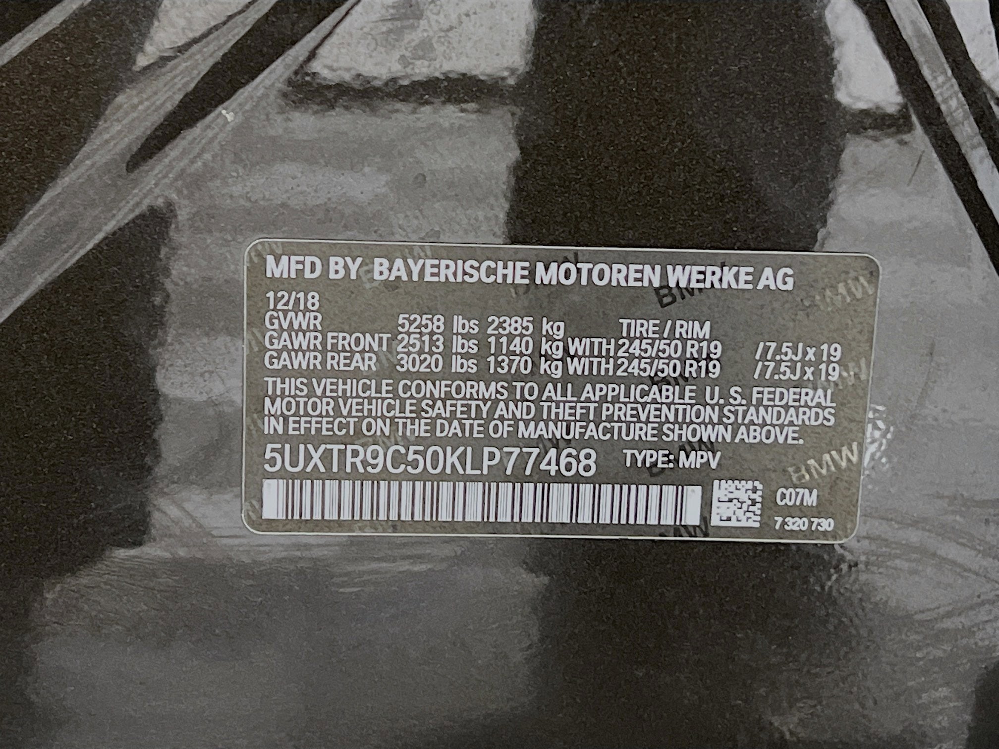 2019 BMW X3 xDrive30i