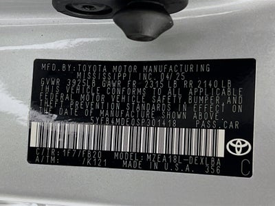 2025 Toyota Corolla LE