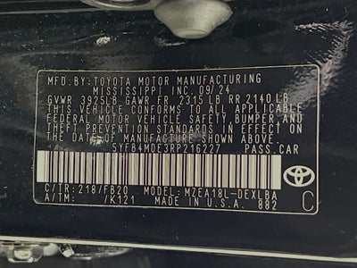 2024 Toyota Corolla LE