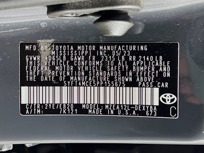 2023 Toyota Corolla XSE