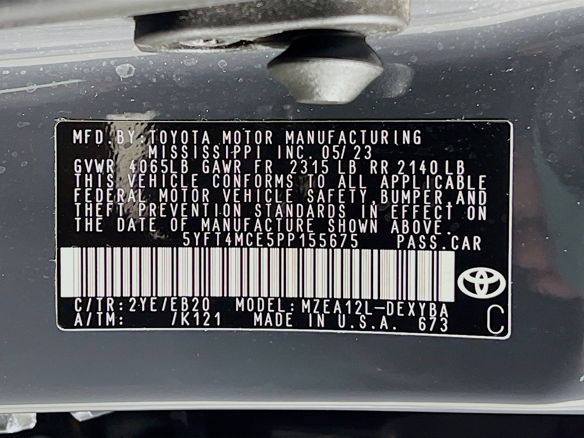 2023 Toyota Corolla XSE