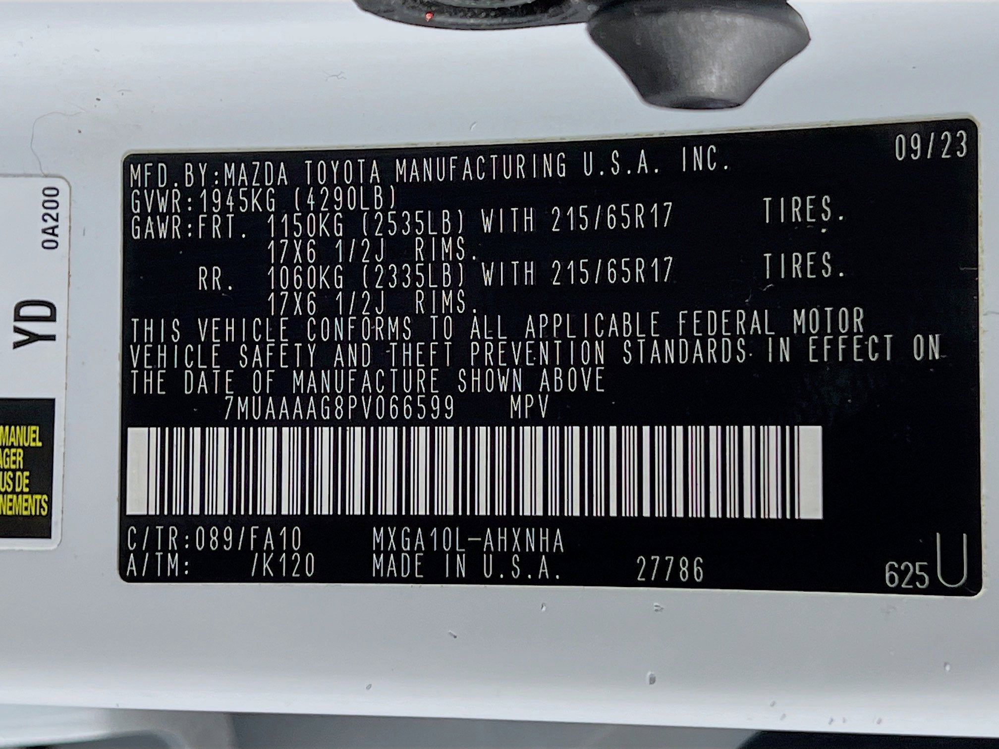 2023 Toyota Corolla Cross L