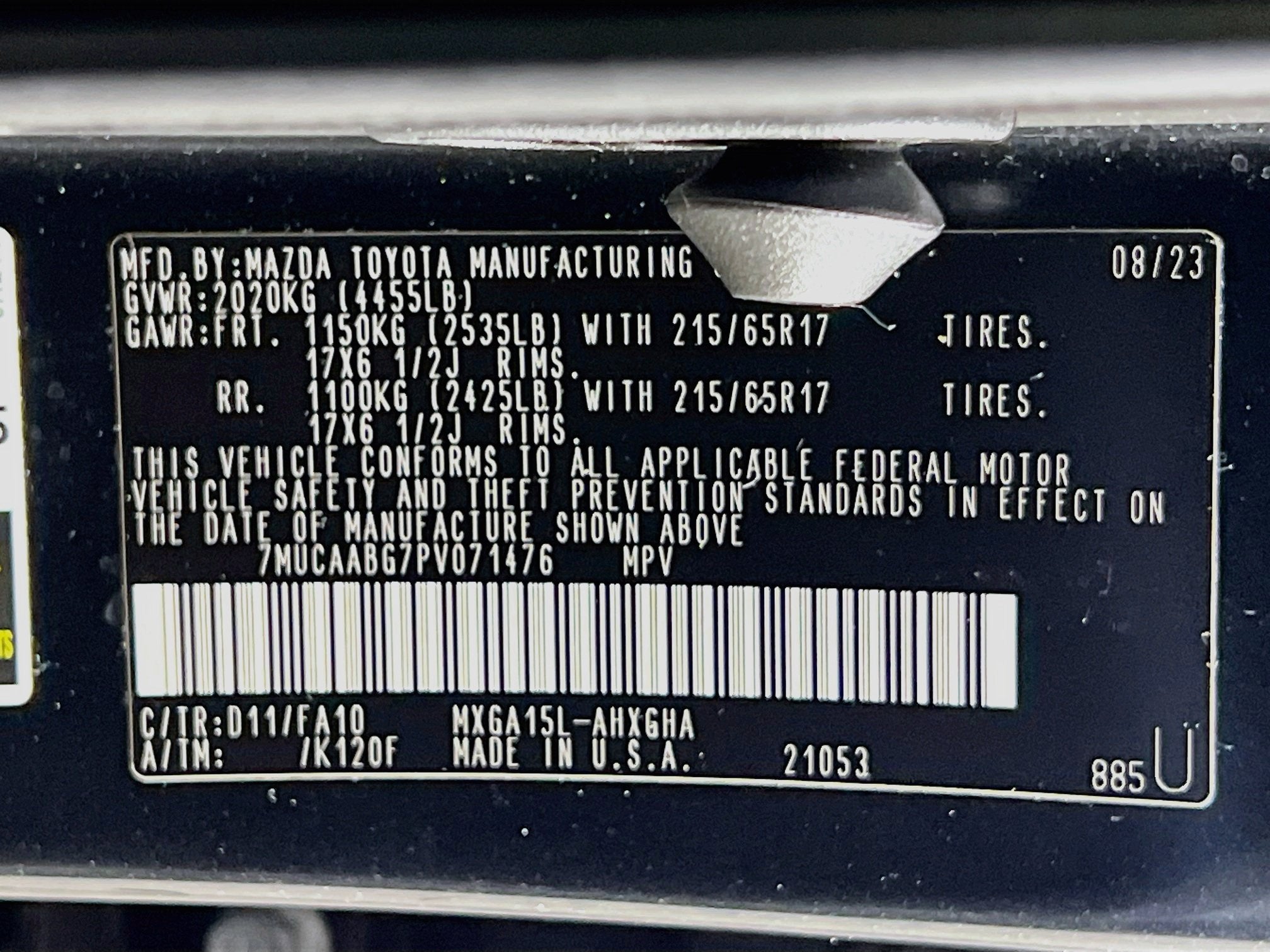 2023 Toyota Corolla Cross LE
