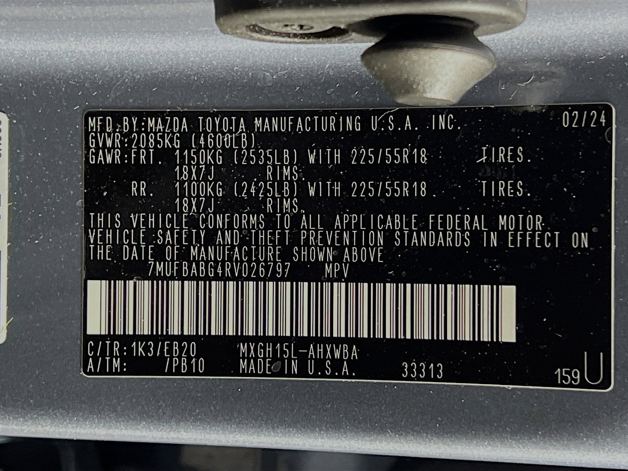 2024 Toyota Corolla Cross Base