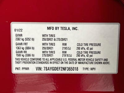 2022 Tesla Model Y Performance