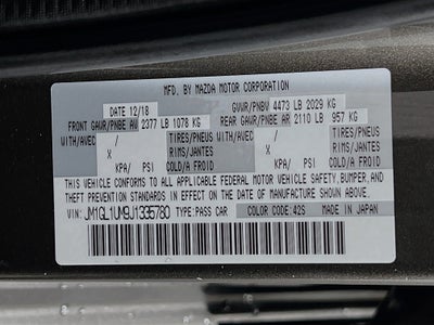 2018 Mazda Mazda6 Sport