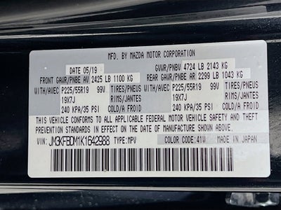 2019 Mazda Mazda CX-5 Grand Touring