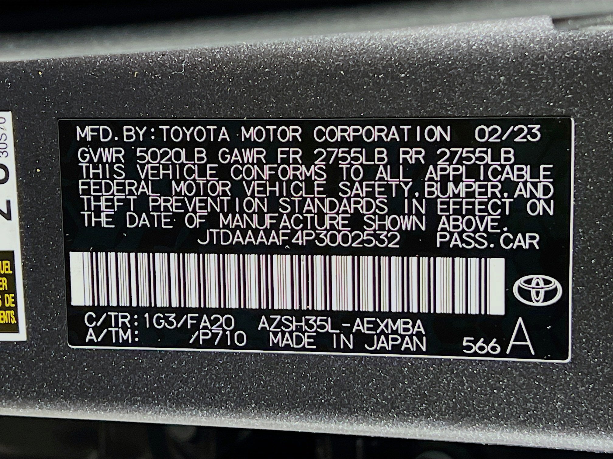 2023 Toyota Crown Base