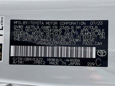 2023 Toyota Prius Prime XSE