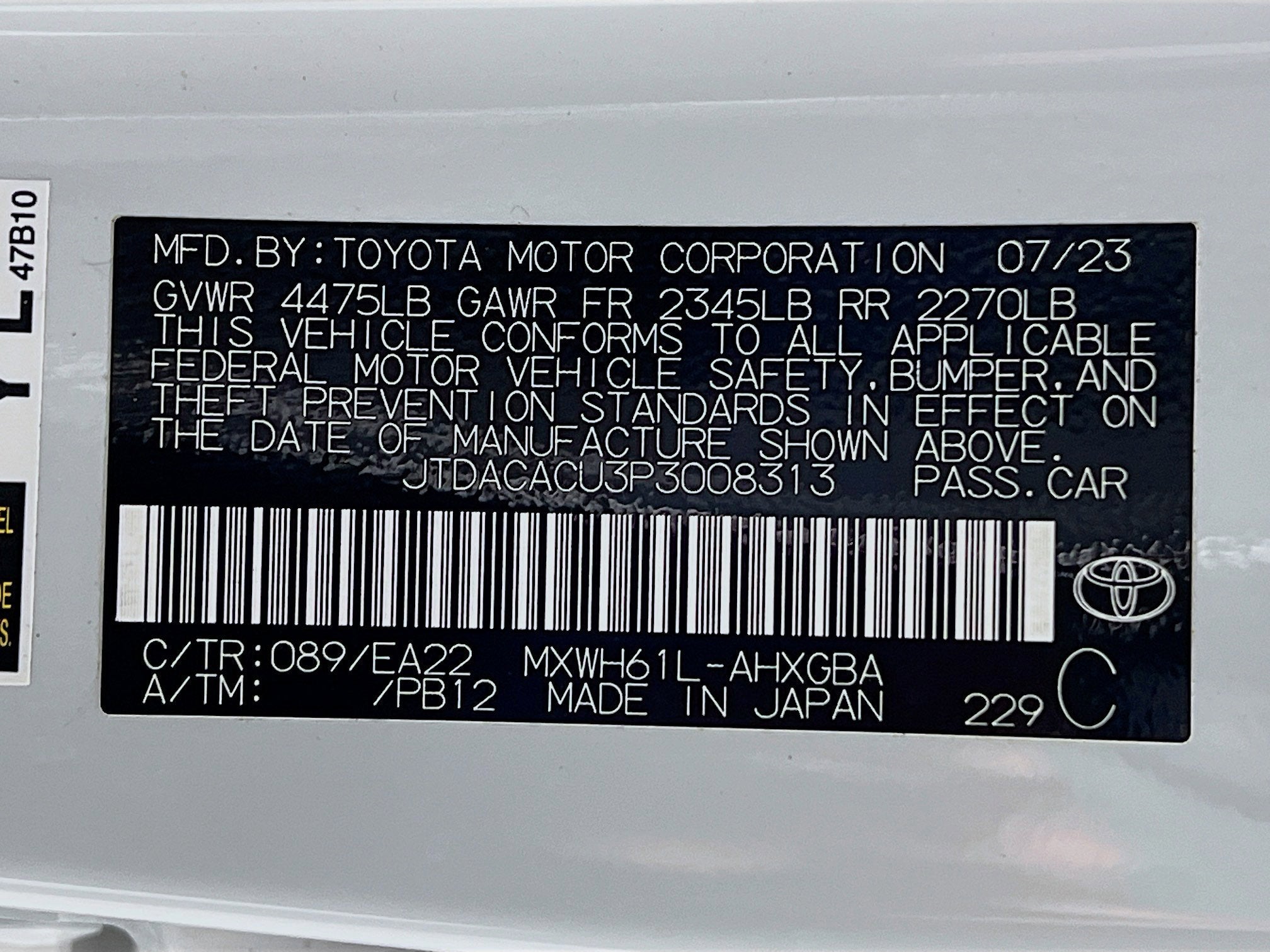 2023 Toyota Prius Prime XSE