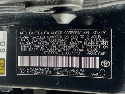 2020 Toyota Corolla LE