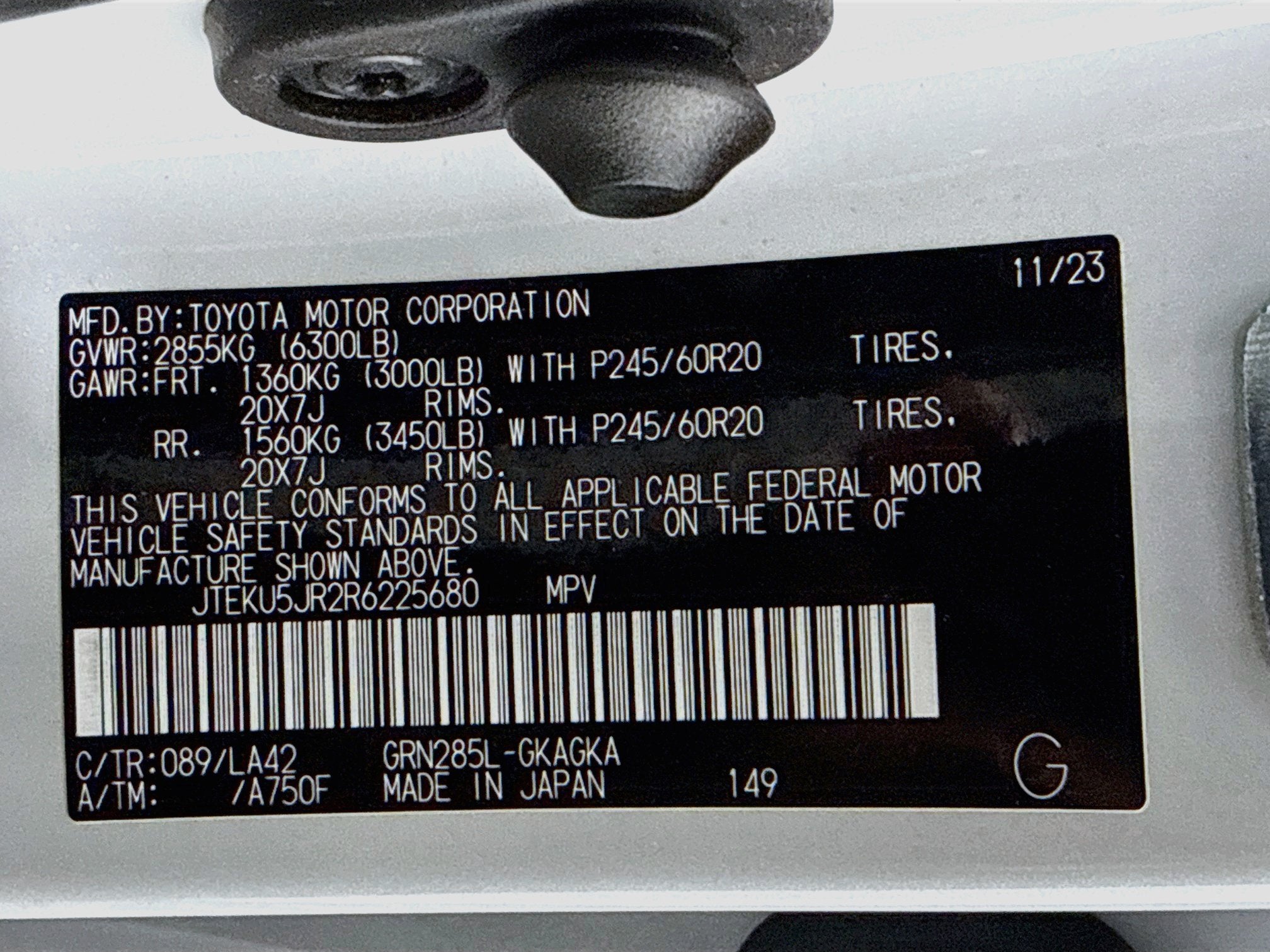 2024 Toyota 4Runner Limited