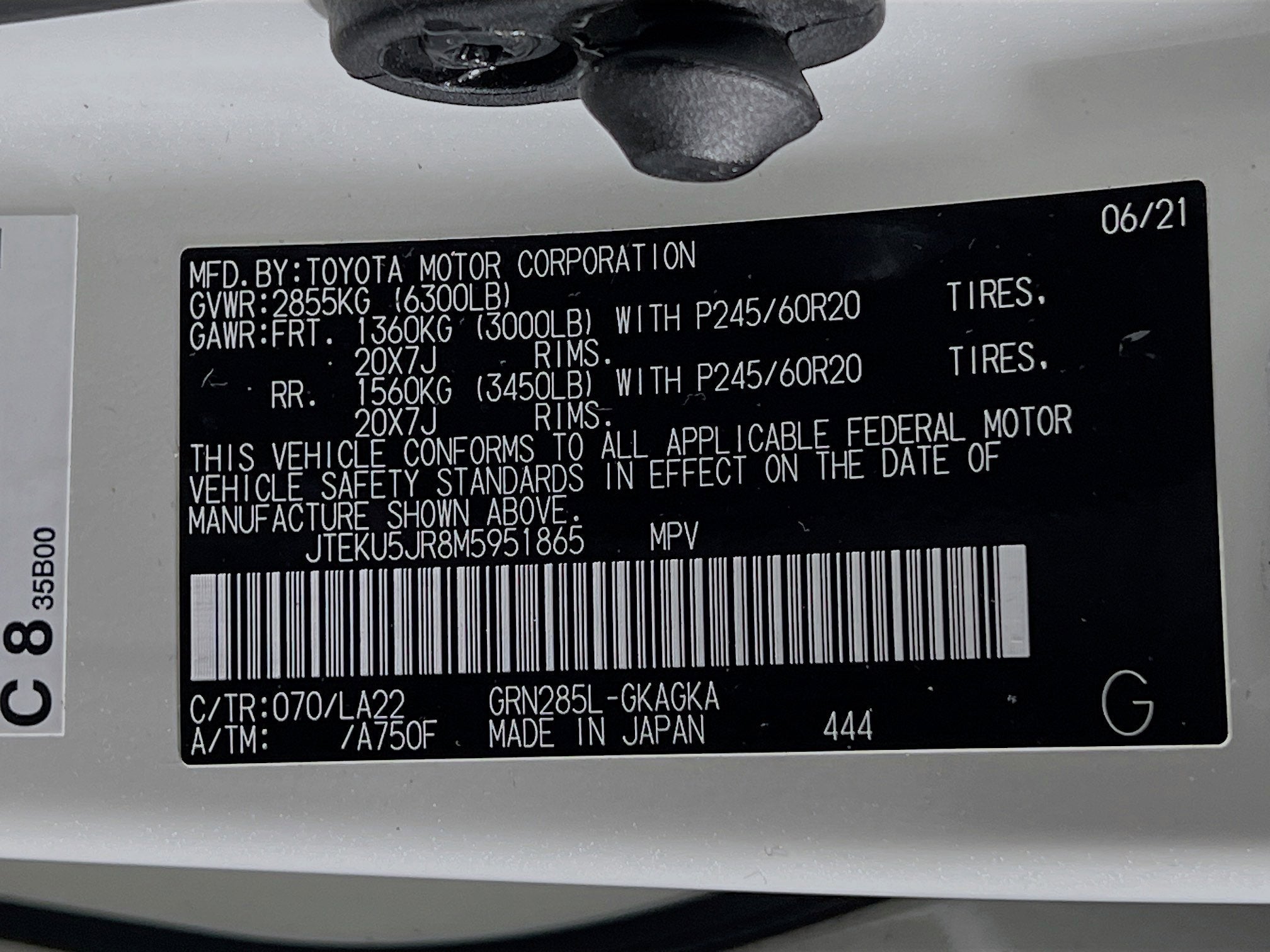 2021 Toyota 4Runner Limited