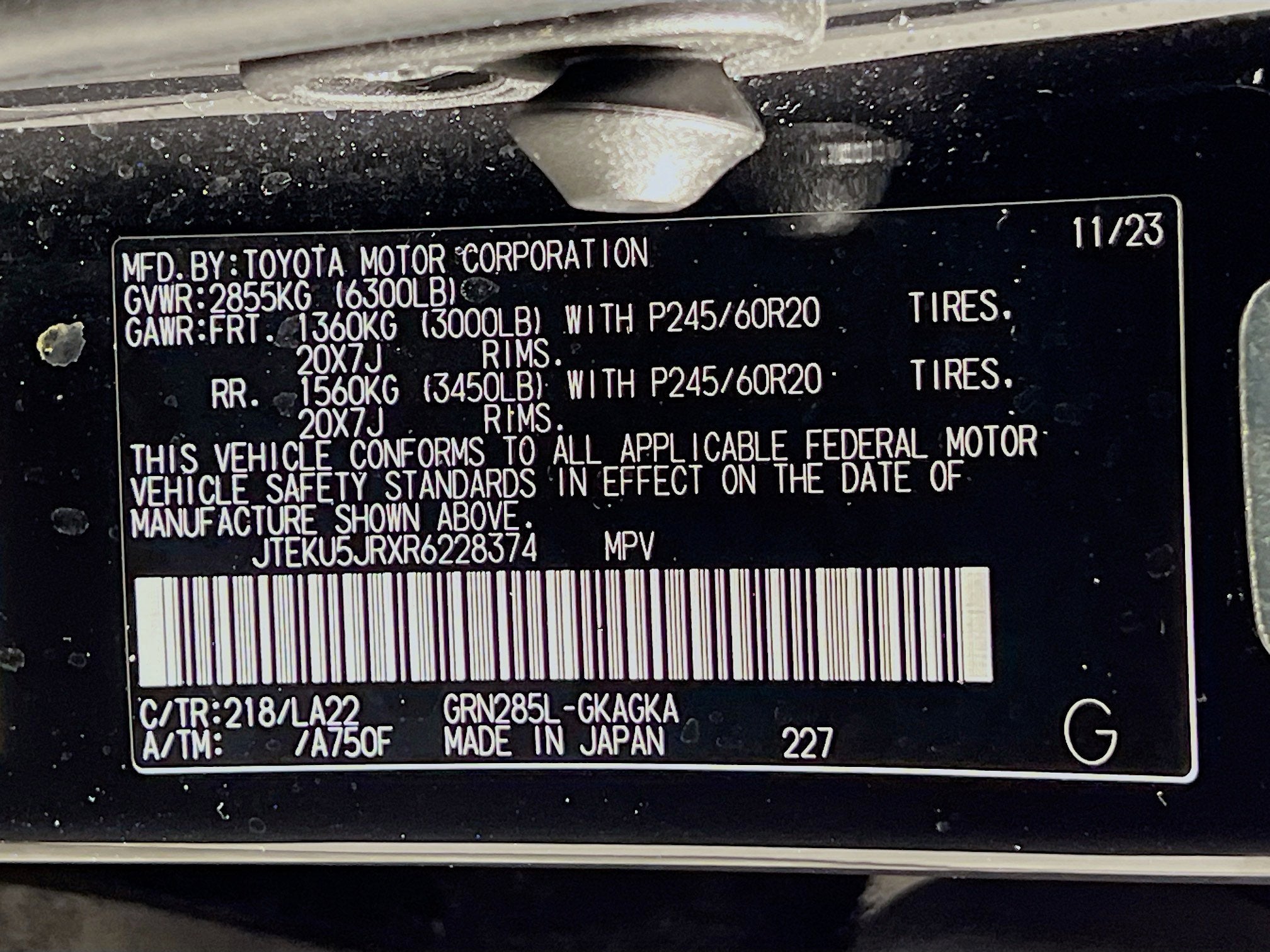 2024 Toyota 4Runner Limited