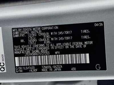 2026 Toyota 4Runner Base