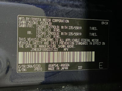 2024 Toyota RAV4 Prime XSE