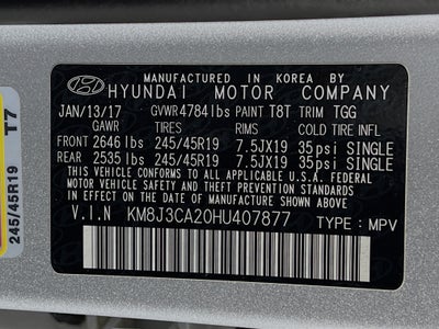 2017 Hyundai Tucson Sport