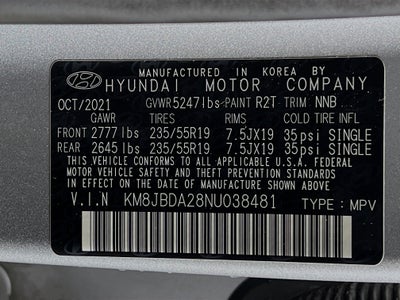 2022 Hyundai Tucson Plug-In Hybrid SEL