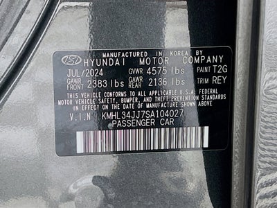 2025 Hyundai Sonata Hybrid SEL