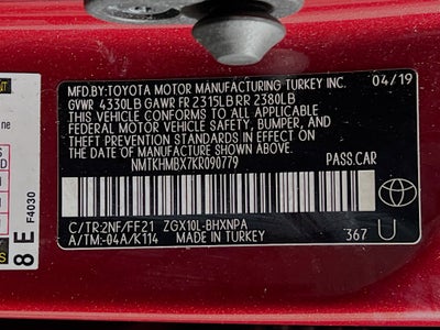 2019 Toyota C-HR XLE