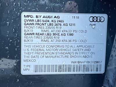 2019 Audi Q5 Premium Plus