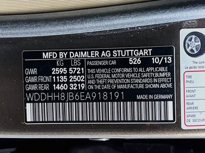 2014 Mercedes-Benz E-Class E 350 Luxury
