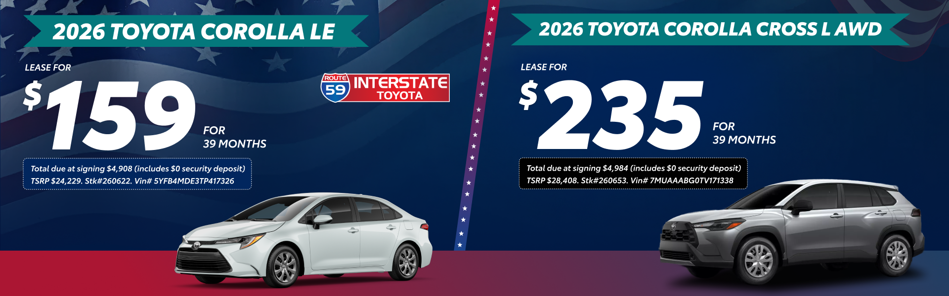 2026 Toyota Corolla & Corolla Cross