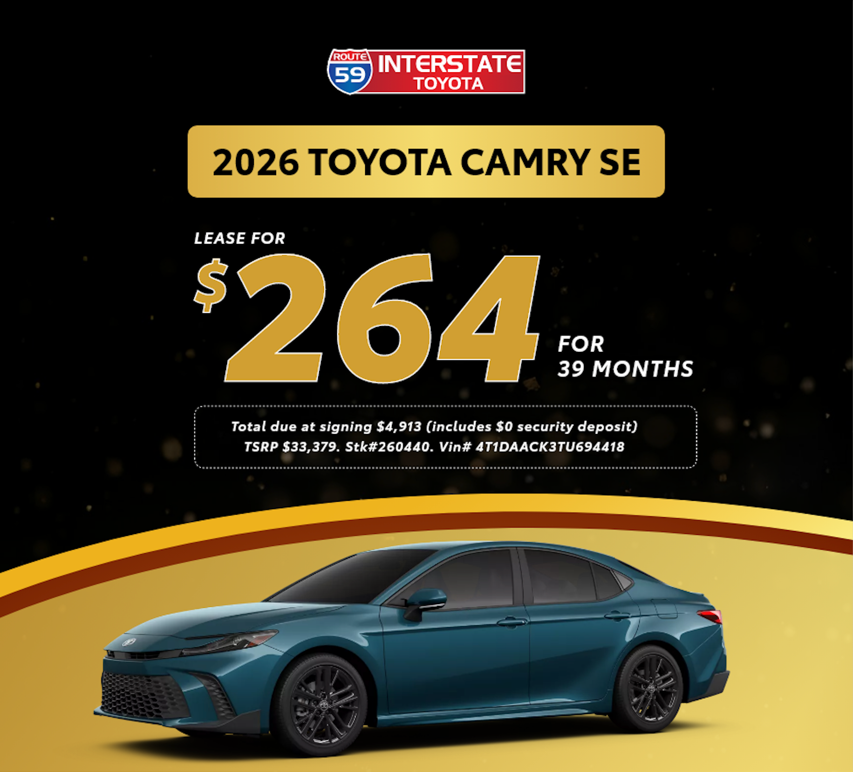 2026 Toyota Camry SE