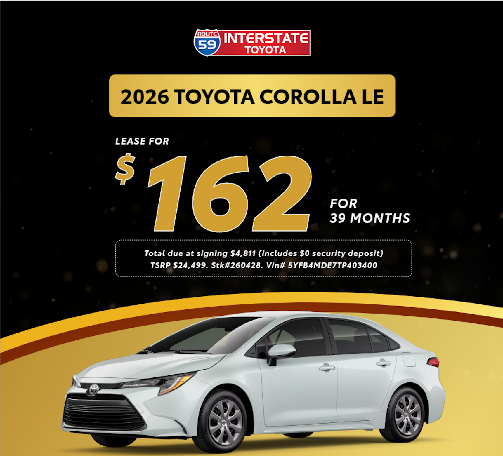 2026 Toyota Corolla LE