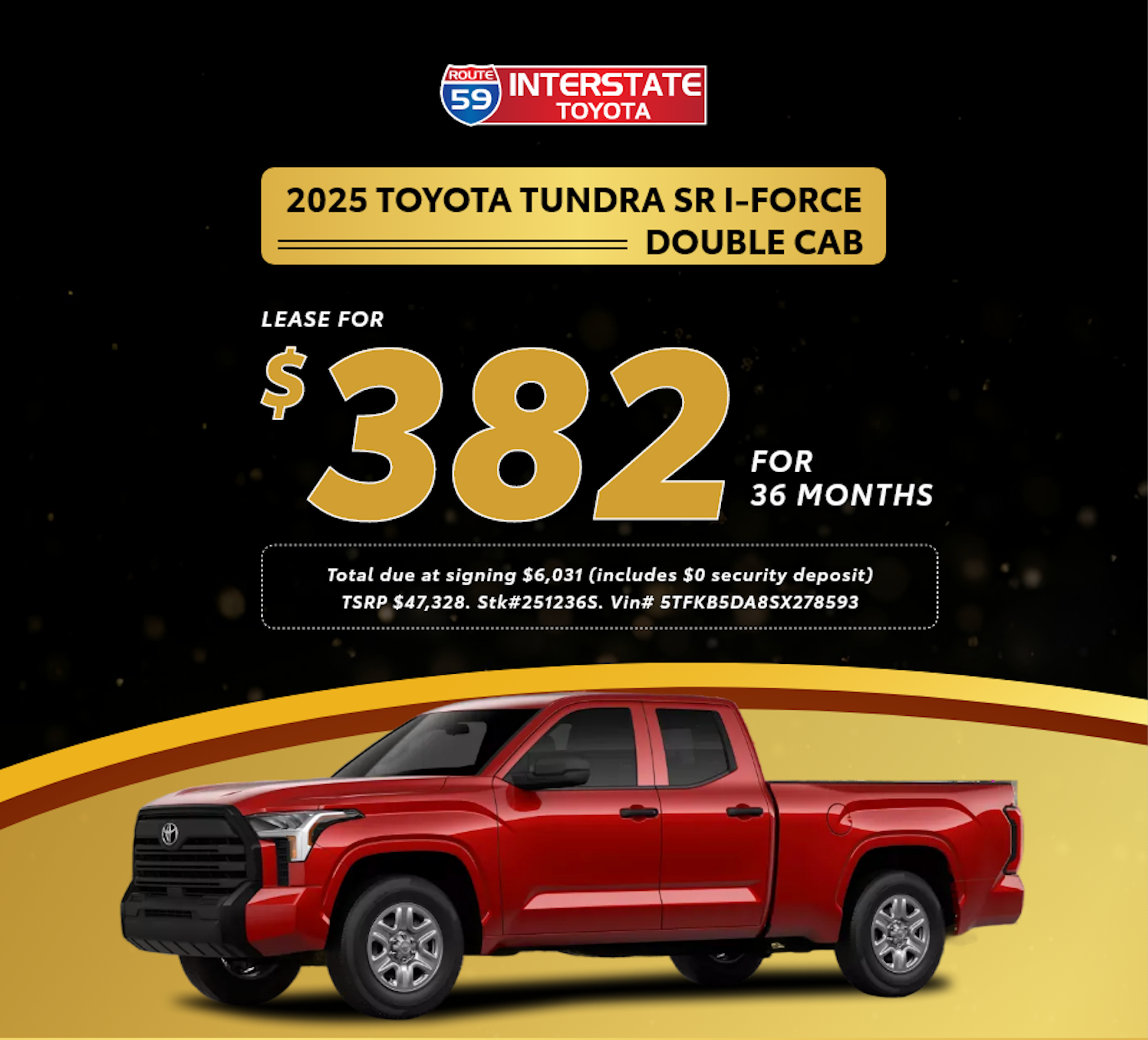 2025 Toyota Tundra SR i-FORCE Double Cab