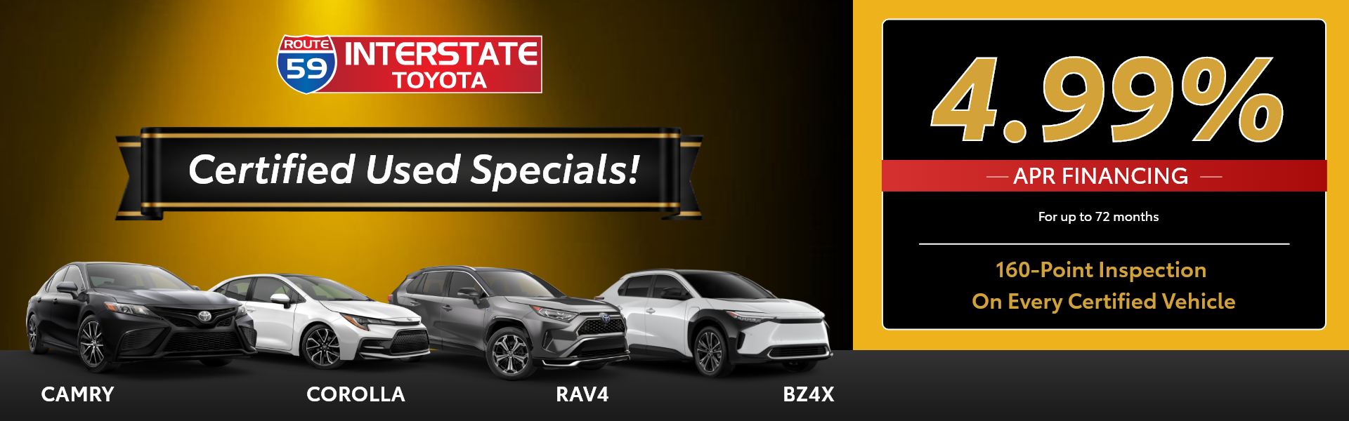 View Our Toyota Certified Used Inventory