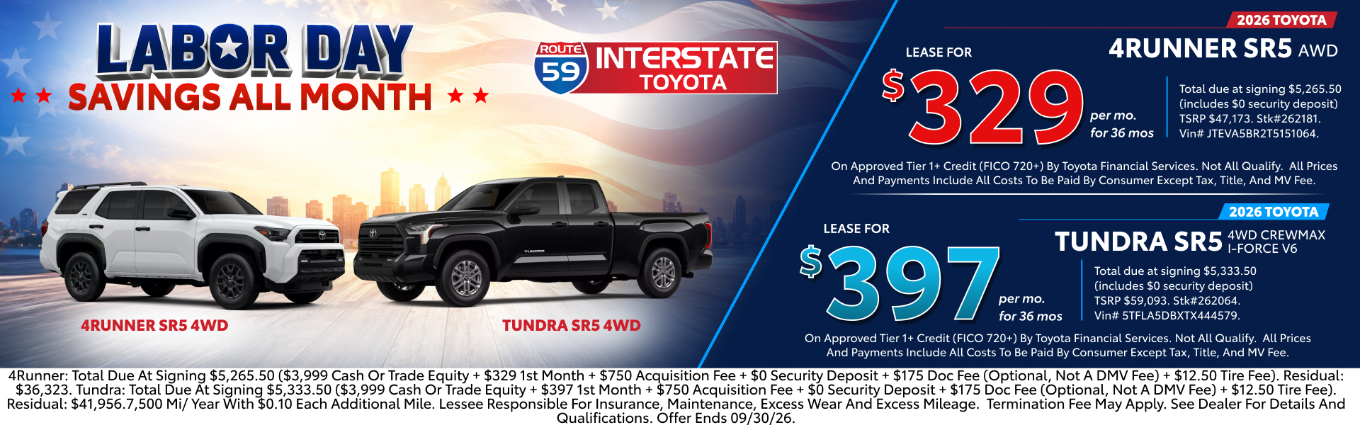 4RUNNER & TUNDRA