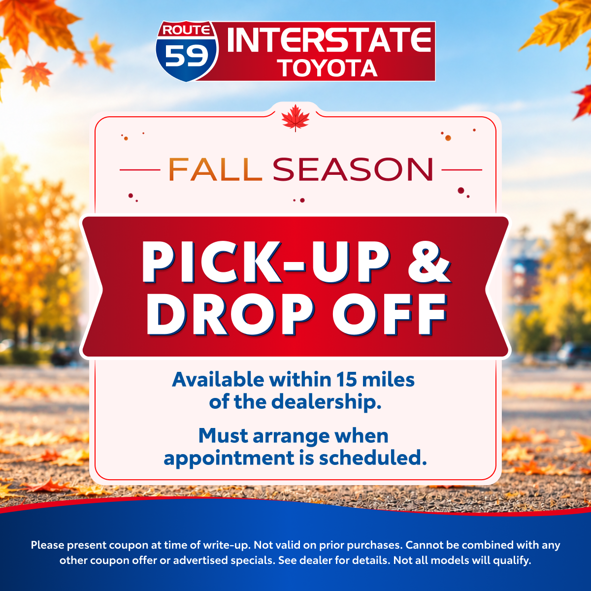 Pick-up & Drop Off