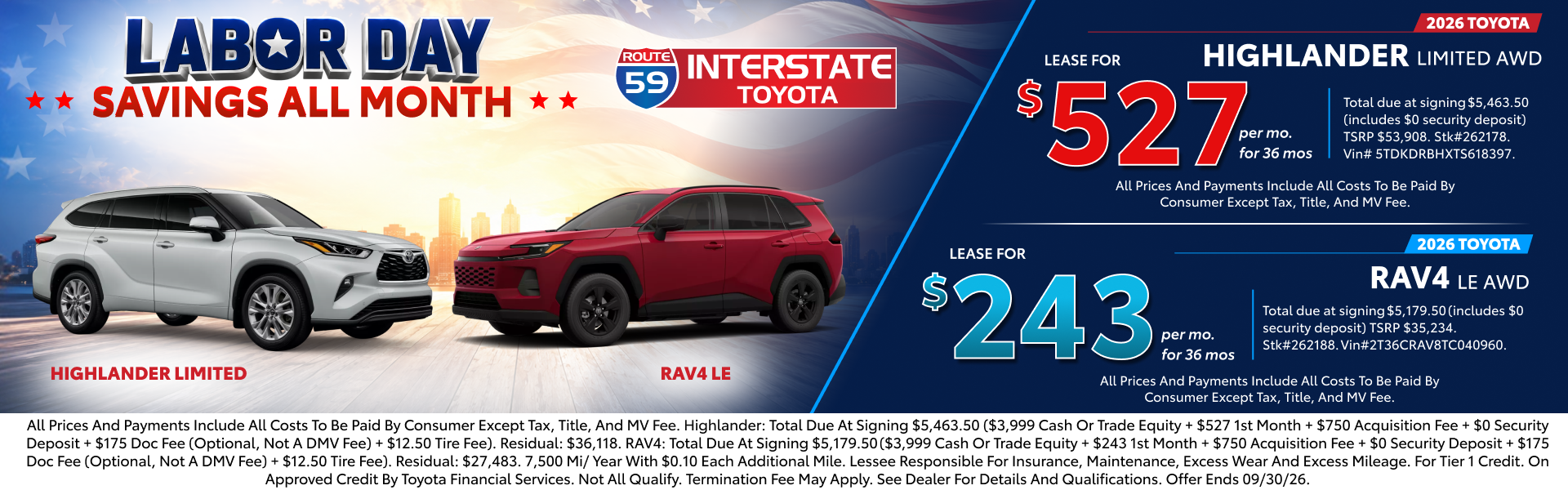 HIGHLANDER AND RAV4